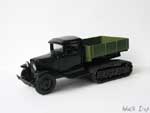 GAZ-60 (1938)  

basic model by Dvigatel - 1:43. 

chassis, fenders and cargo made by me 