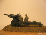 122-мм гаўбіца М-30

Звезда - 1:72 (поліэтылен). Сам клеіў і фарбаваў