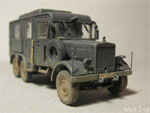 Einheitsdiesel Kfz.62 (trophy vehicle)

ZV Models - 1:72.  assembled and painted by me