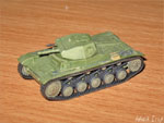 Pz.Kpfw II Ausf.C (1937) 

Zvezda - 1:100. assembled and painted by me 

Trophy vehicle 