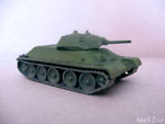 T-34/76 (1940) 

Zvezda - 1:100. assembled and painted by me
