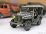 Willys MB  

Revell (Matchbox) - 1:76. assembled and painted by me

Military Police. 
North France. 1944